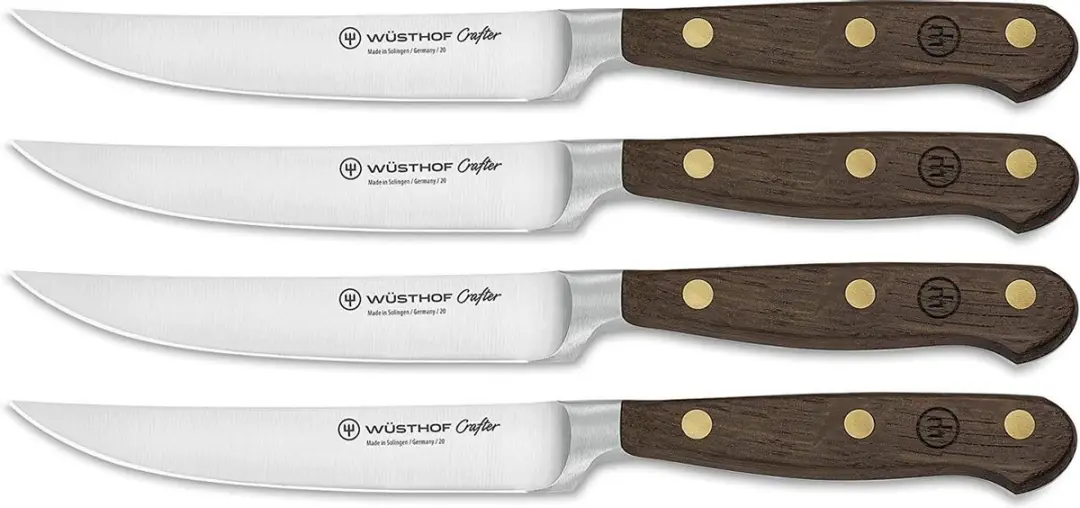 Wusthof Crafter Premium Steakmessen 4-delig