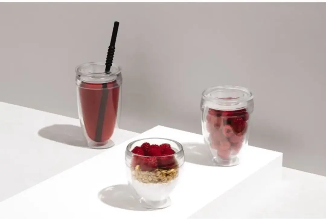 Bodum Pavina To Go Bekers - 20cl - Transparant