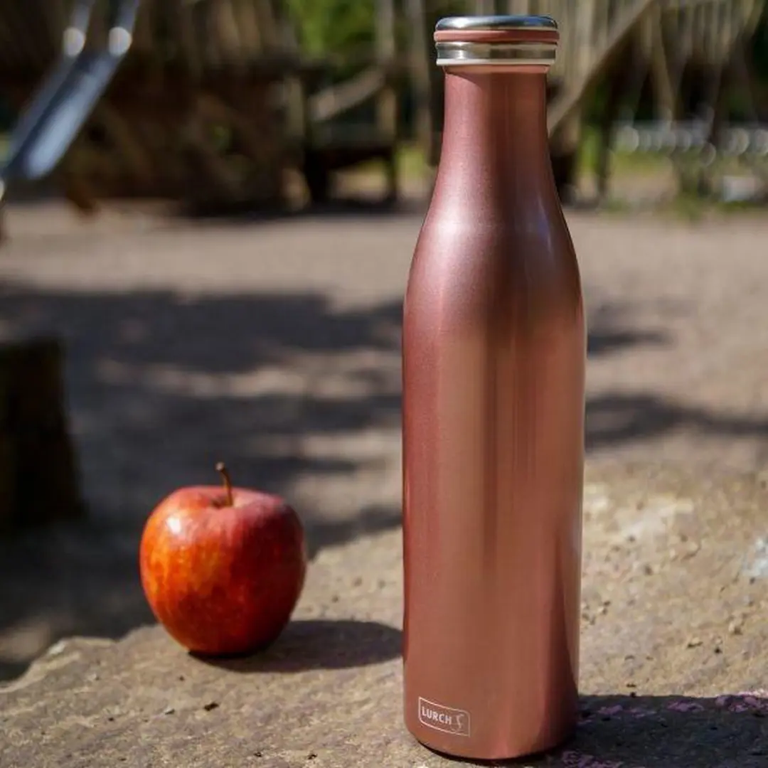 Lurch Dubbelwandige Isoleerfles RVS Roségoud 750ml - LUR-240925
