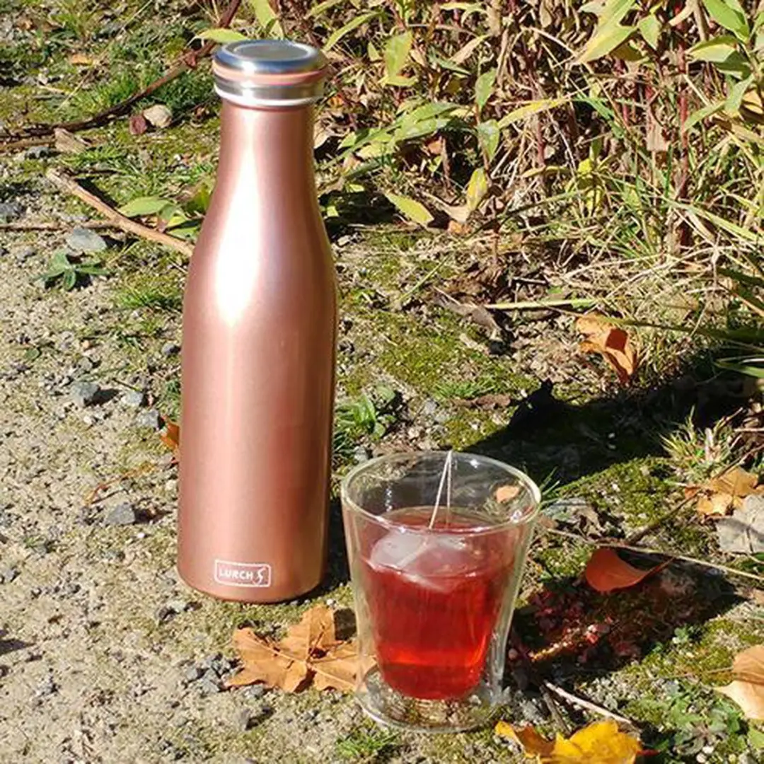 Lurch Dubbelwandige Isoleerfles RVS Roségoud 750ml - LUR-240925