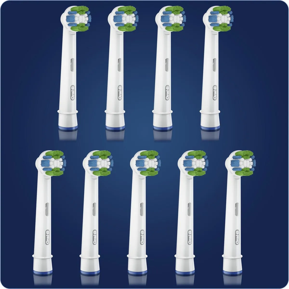 Oral-B Precision Clean Opzetborstels 9 Stuks - Wit