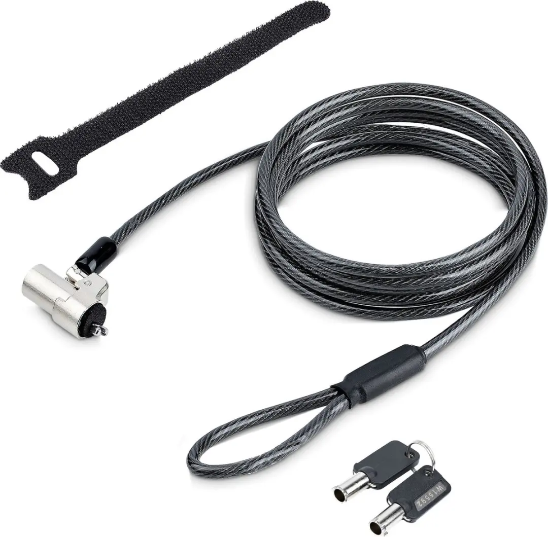 Startech NBLWK-LAPTOP-LOCK Kabelslot - 2m - Zwart/Zilver