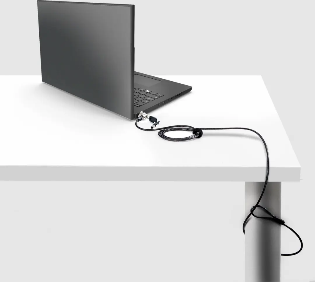 Startech NBLWK-LAPTOP-LOCK Kabelslot - 2m - Zwart/Zilver