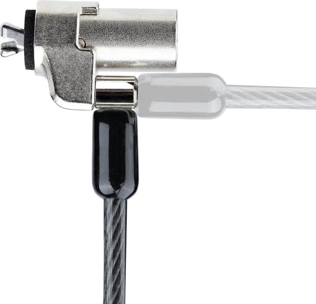 Startech NBLWK-LAPTOP-LOCK Kabelslot - 2m - Zwart/Zilver - afbeelding 6 van 6