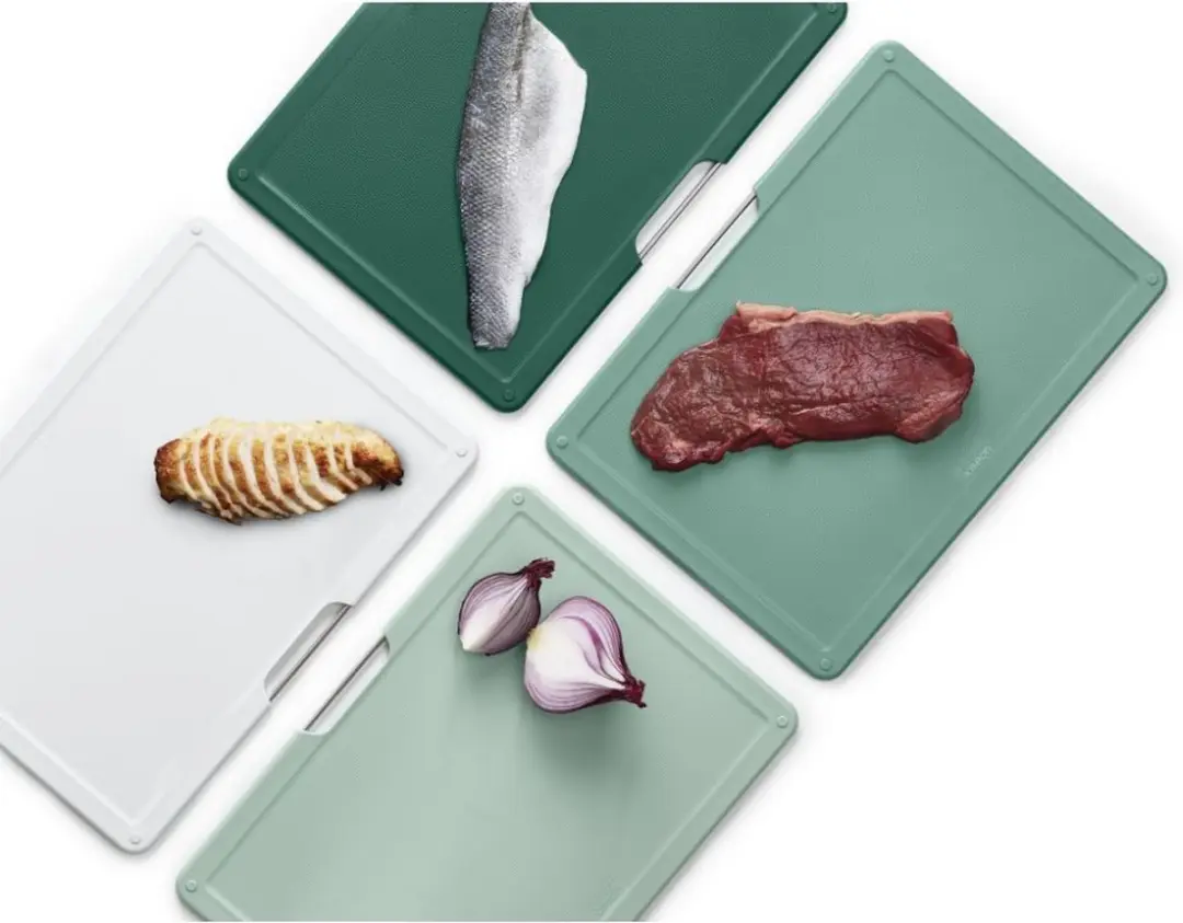 Joseph Joseph Folio Snijplanken 4-delig Sage - Met opbergstand