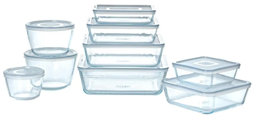 PYREX Cook & Freeze Schaal Rond 1.6L - Ø12cm - Transparant