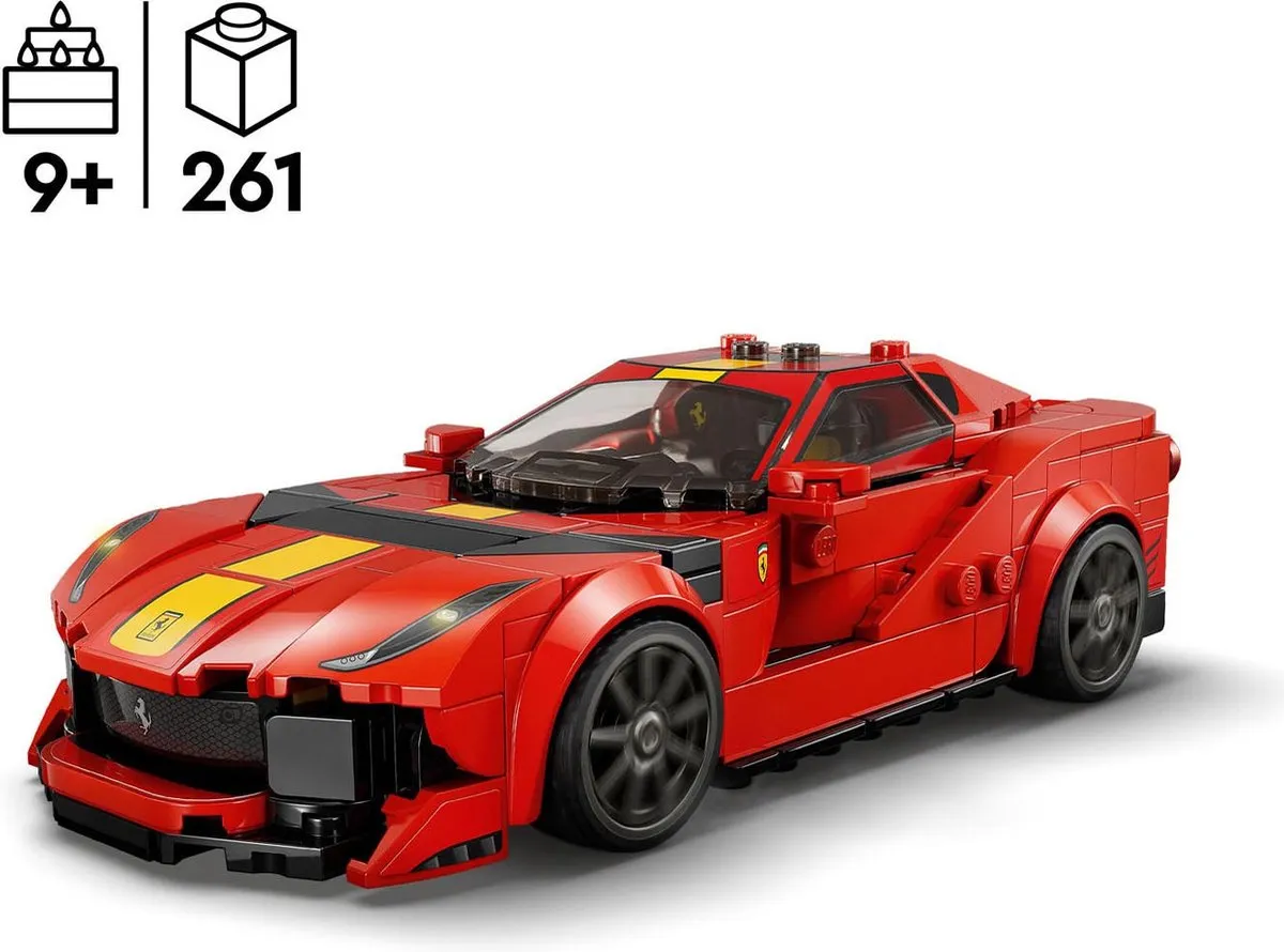 LEGO Speed Champions Ferrari 812 Competizione 76914 - 261 Stukken - afbeelding 6 van 6