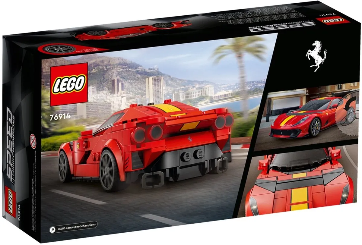 LEGO Speed Champions Ferrari 812 Competizione 76914 - 261 Stukken