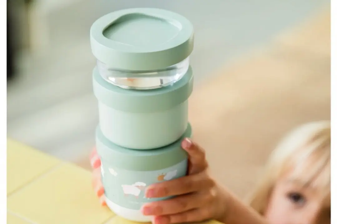 Mepal Mio Snackbox 3-delig 550ml Forest Friends