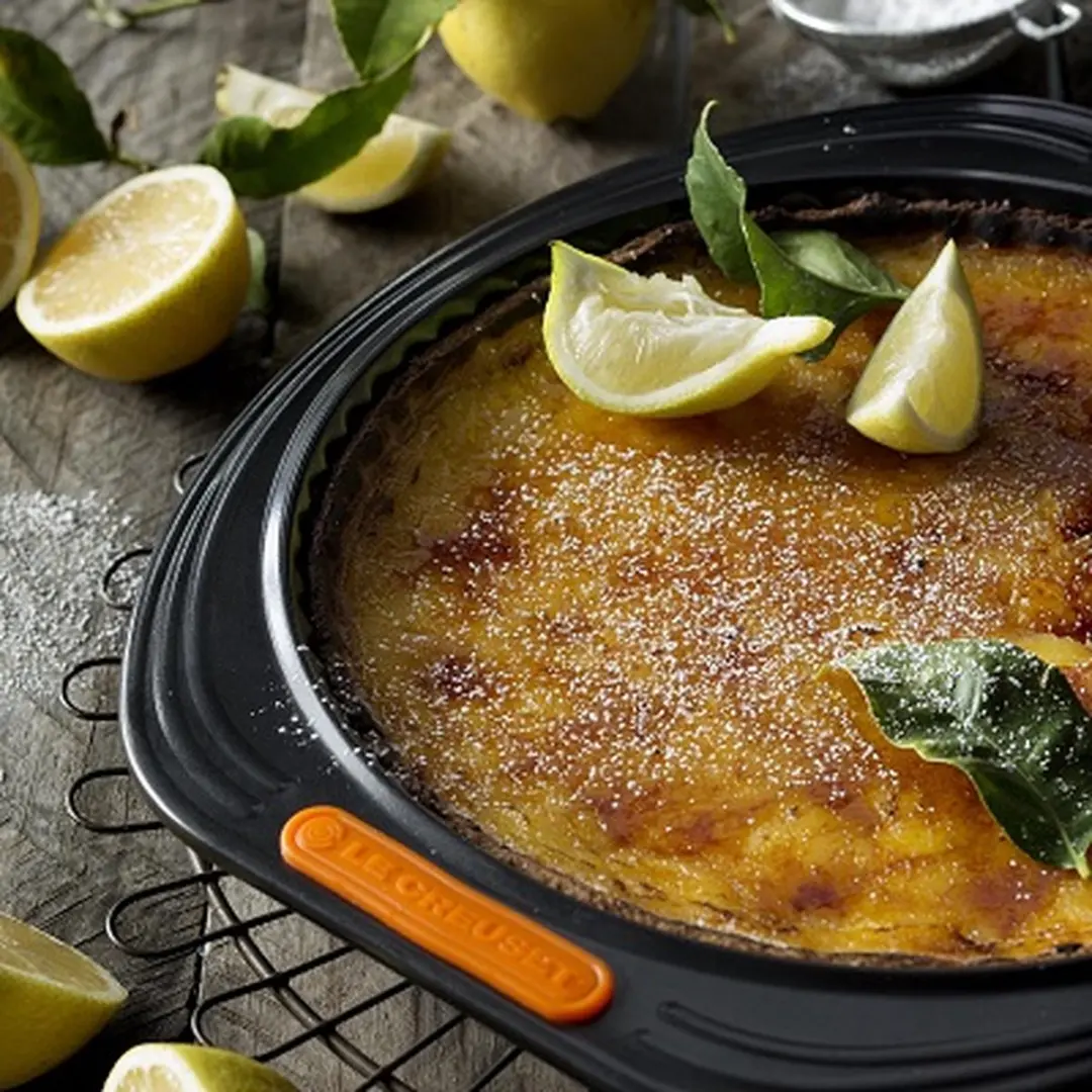 Le Creuset Taartvorm 28cm - Losse bodem - Zwart - afbeelding 6 van 6