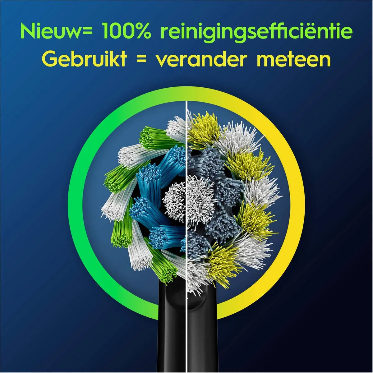 Oral-B PRO Cross Action Opzetborstels - 5 Stuks - Wit