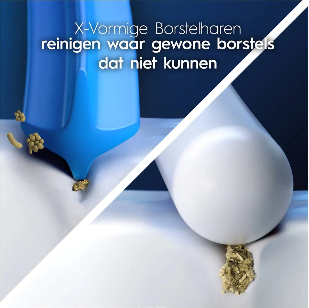 Oral-B PRO Cross Action Opzetborstels - 5 Stuks - Wit