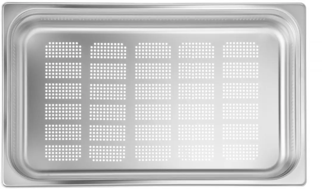 HENDI Gastronormbak 14L - 100mm - Geperforeerd RVS - afbeelding 3 van 6