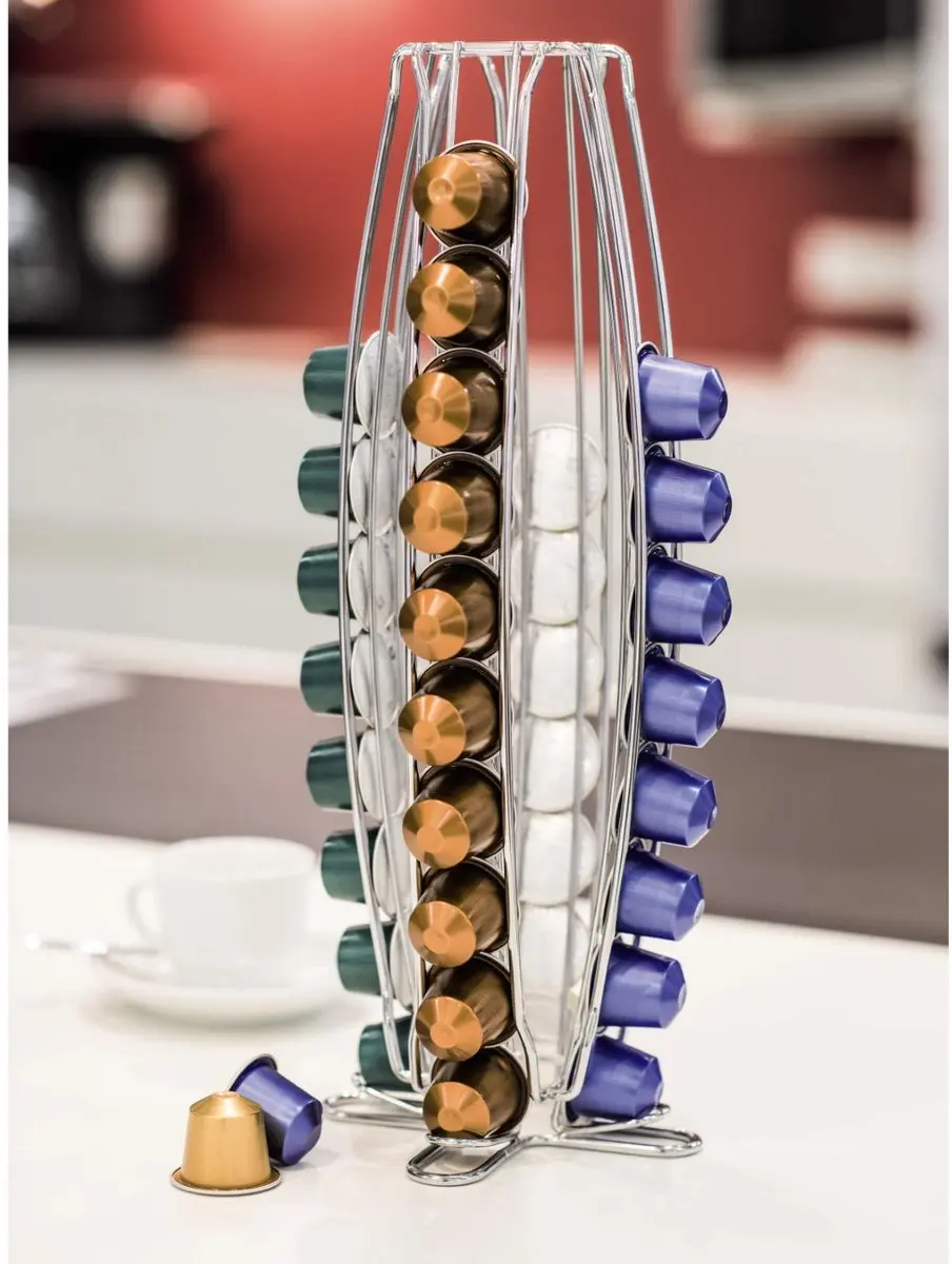 Xavax Capsule Standaard 40 - 16 Nespresso - Zilver