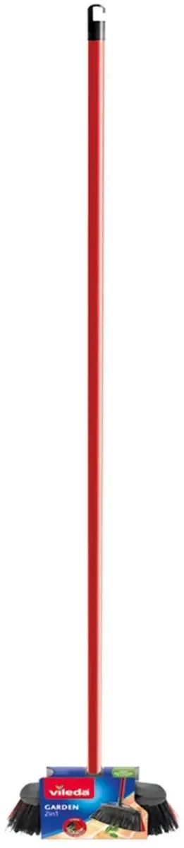 Vileda Brush Outdoor 2in1 128763 - Rood
