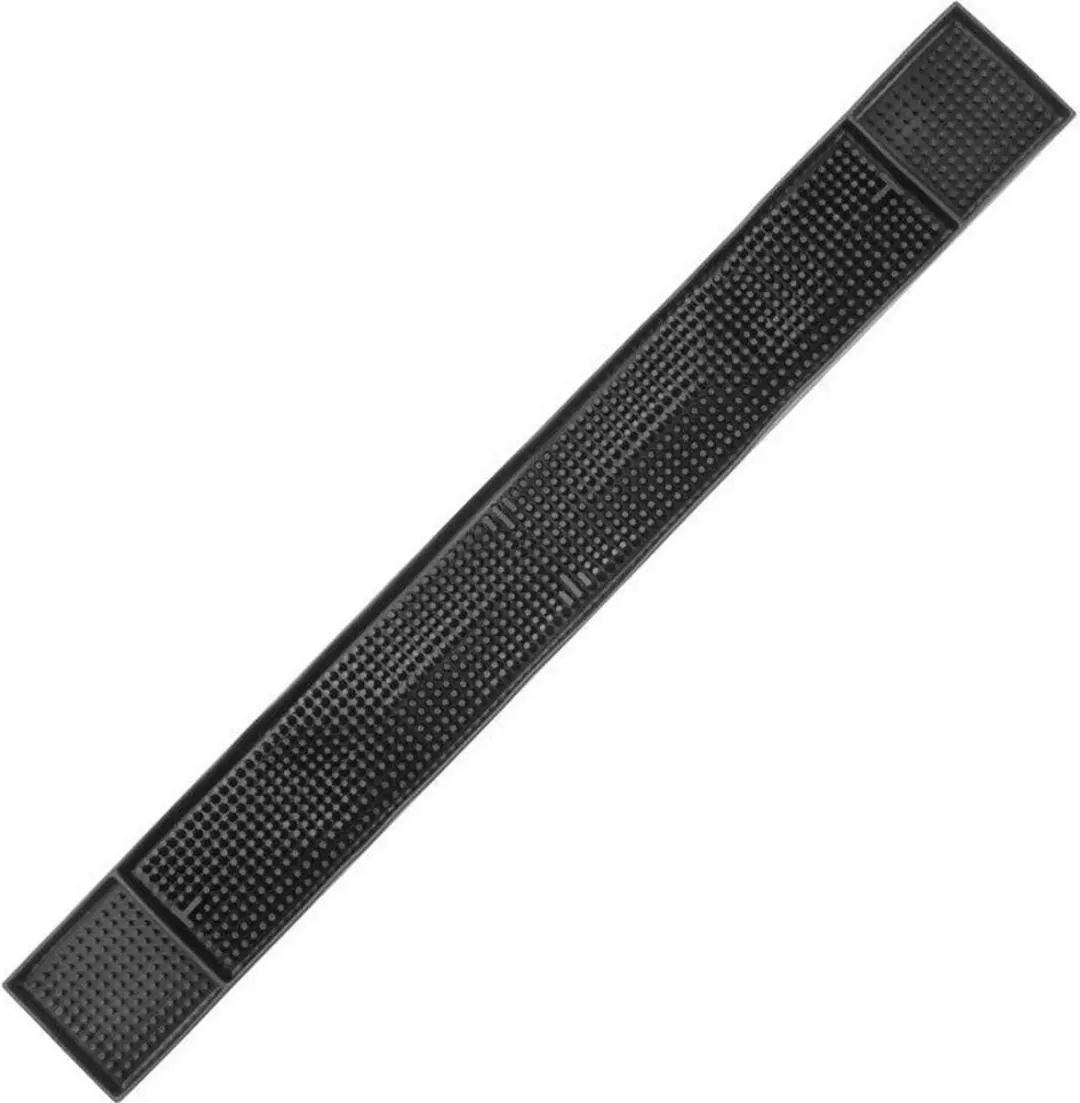 Olympia Rubberen Barmat 67.8x8.1cm - Zwart