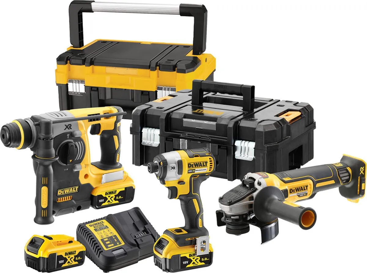 DeWalt DCK305P3T-QW Voordeelset 18V XR