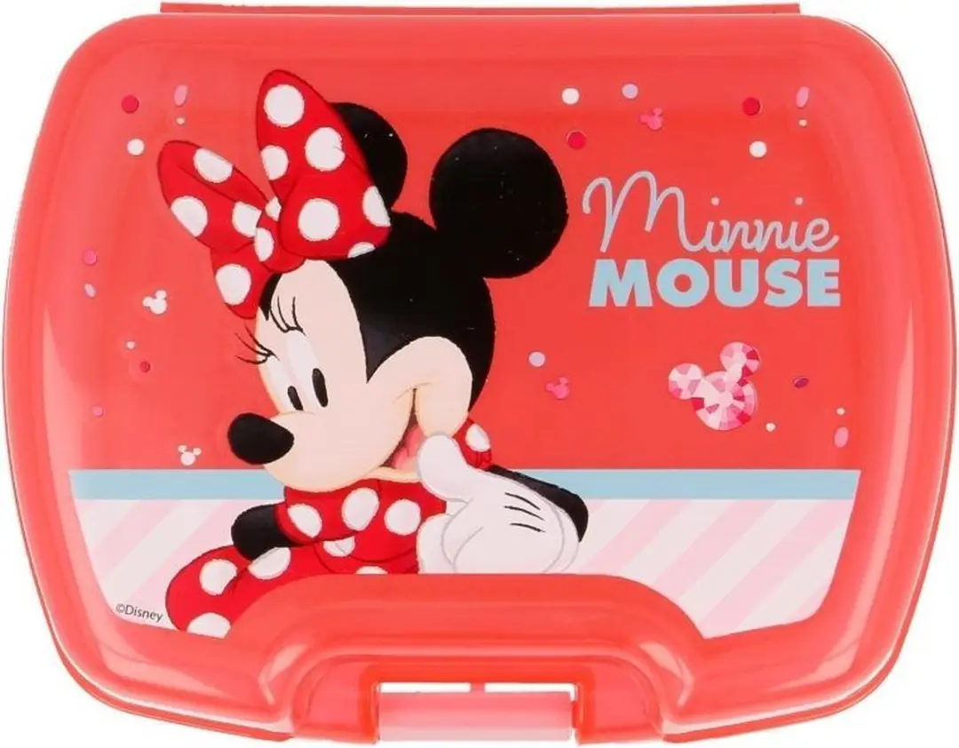 Disney Minnie Mouse Broodtrommel - Rood
