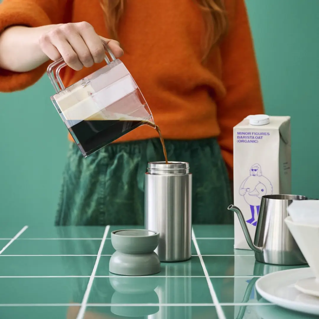 Mepal Isoleer Koffiebeker Ellipse 350ml - Nordic sage - afbeelding 6 van 6