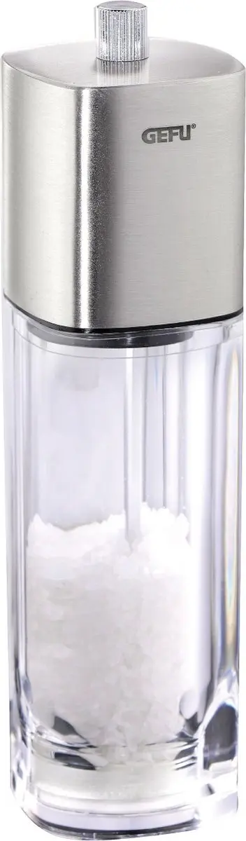 GEFU Dueto Zout- en Pepermolen Set - 2 Stuks - Zilver