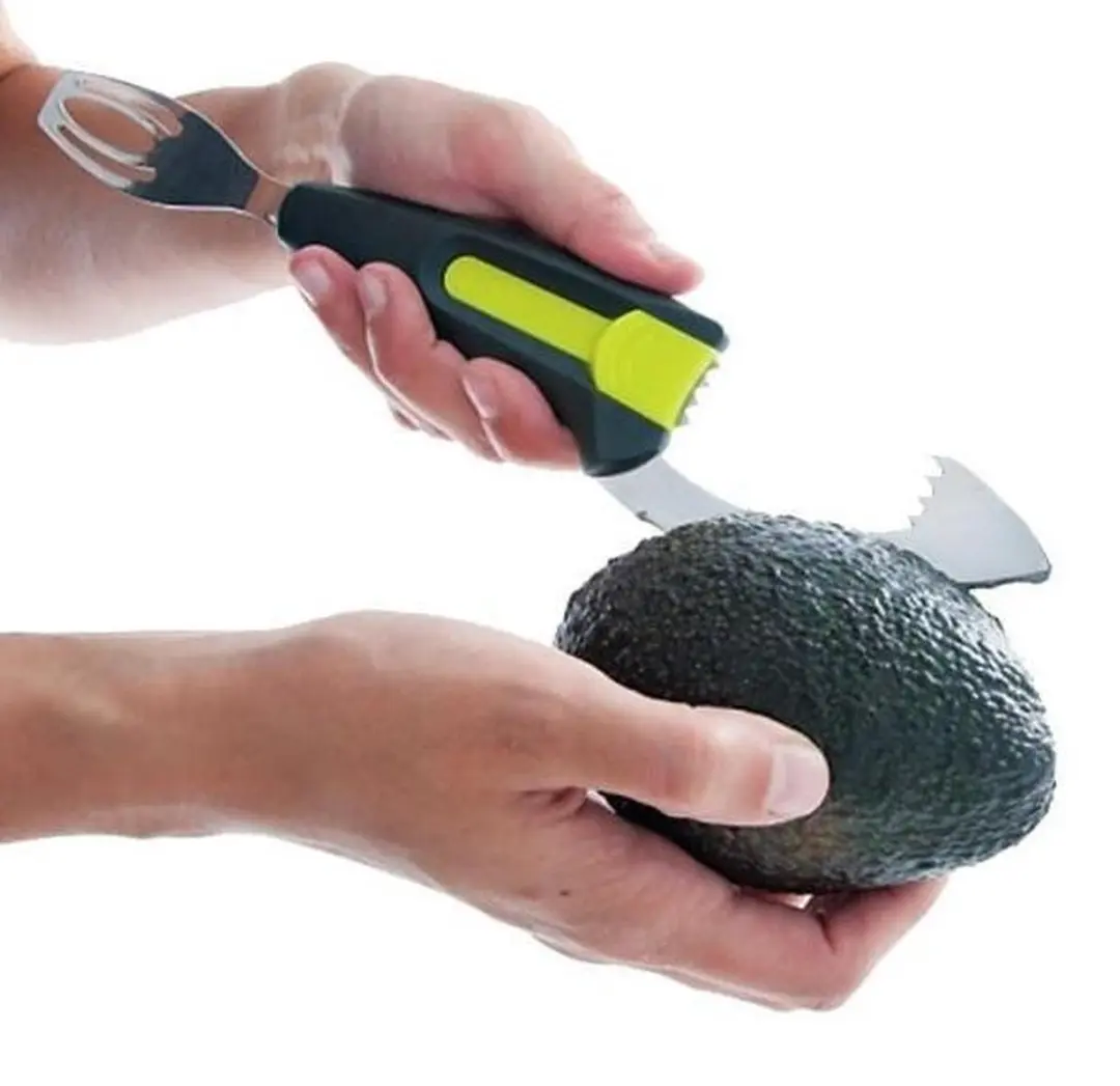 Cosy&Trendy 5-in-1 Avocadosnijder Shark - Groen