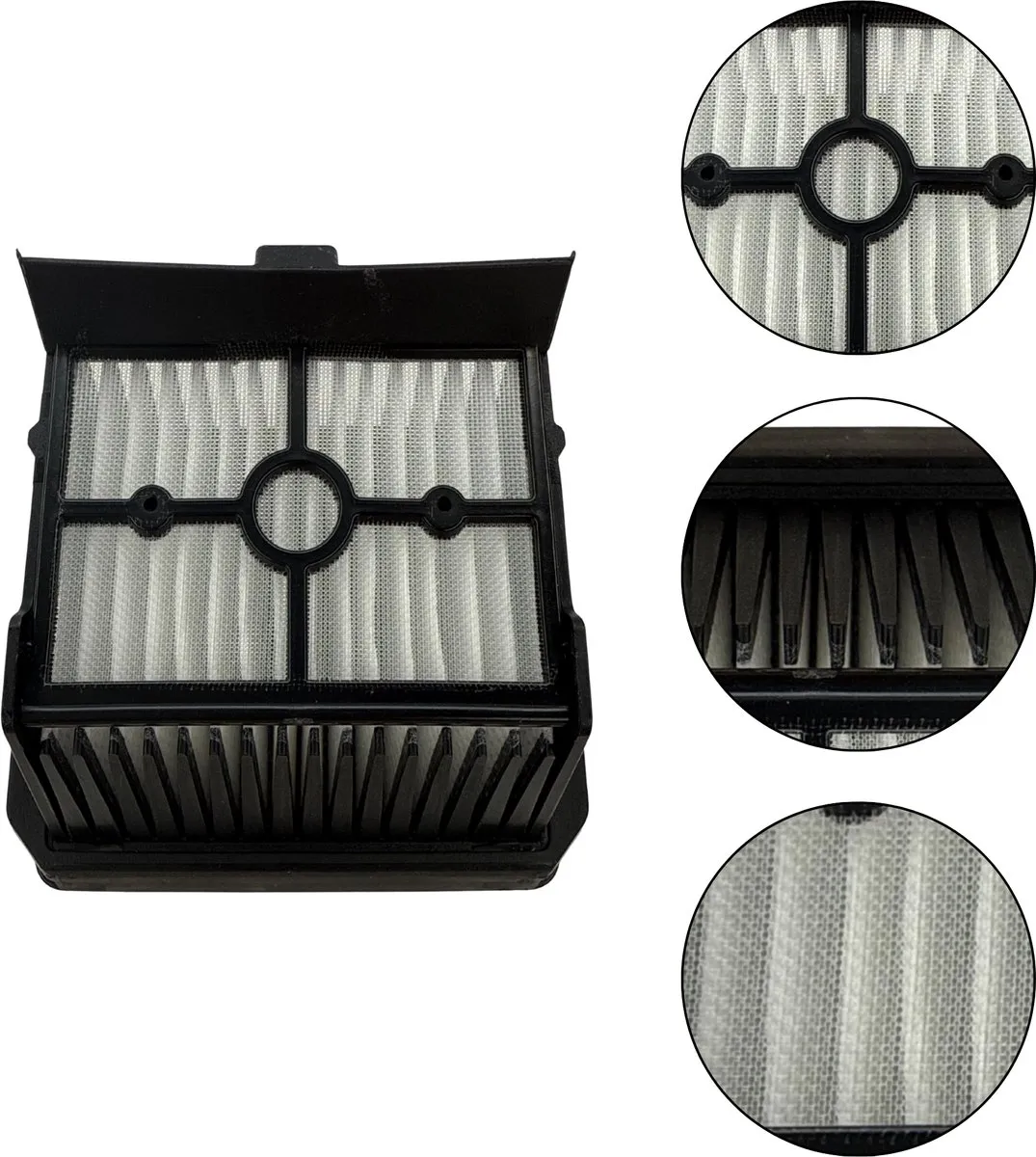 Rowenta X-Clean 10 Accessoirespakket - Microvezelborstelrol & HEPA-filter - 2 Stuks