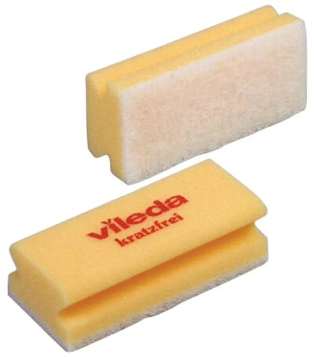 Vileda Glitzi Non-Scratch Spons - Geel - 10 Stuks