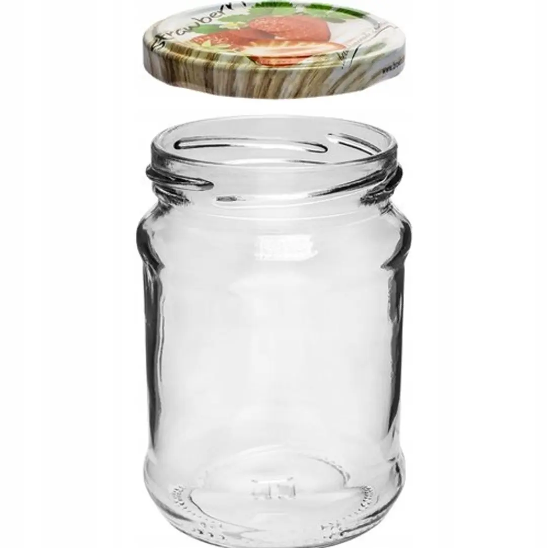 Browin Glazen Voorraadpot 250ml - 6 Stuks Transparant