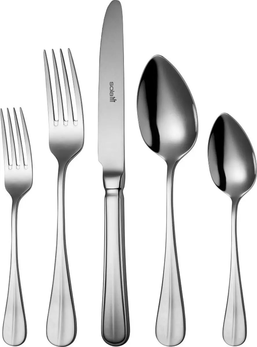 Sola Hollands Glad Lepel 11HOLL 512 - Zilver