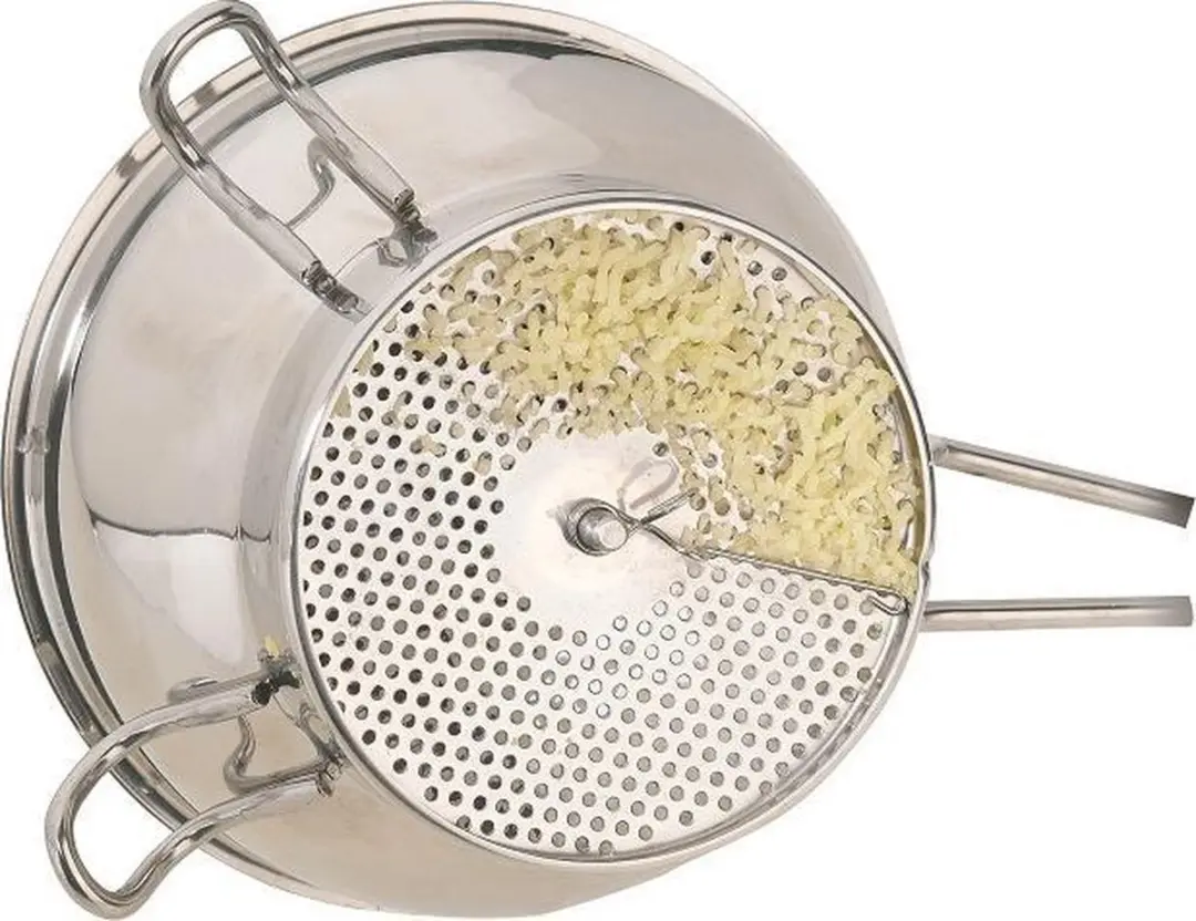GEFU Passeerzeef 'Flotte Lotte' 22cm - 5-delig - Zilver - afbeelding 6 van 6