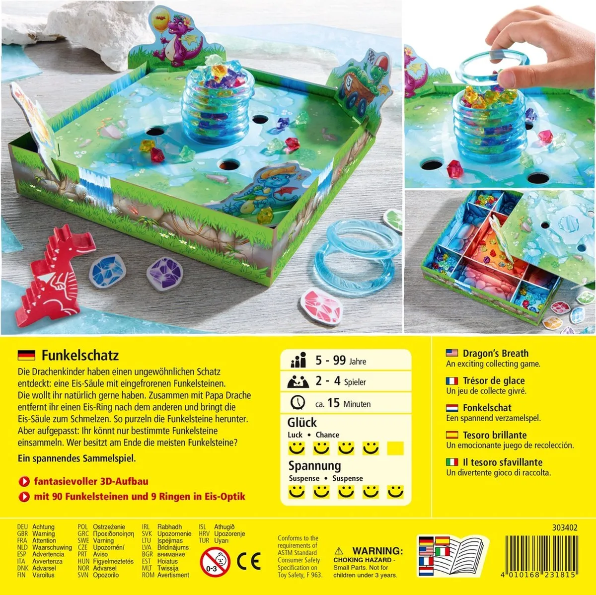 Haba Funkelschatz Kaartspel - Multicolor