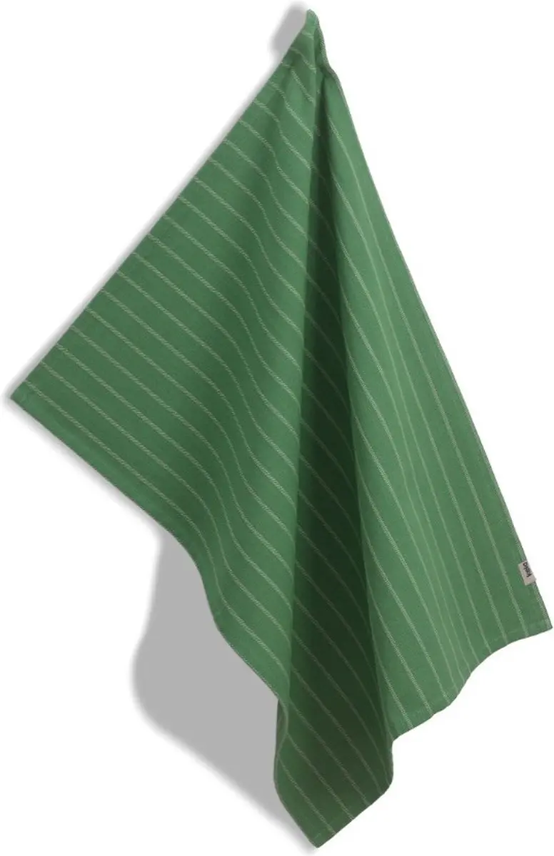 Kela Theedoek Groen Strepen