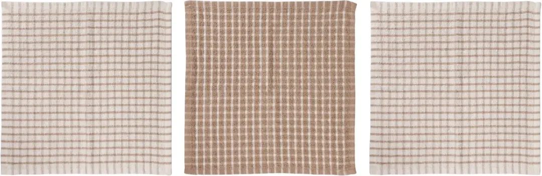 Cosy&Trendy Vaatdoeken Katoen 3 Stuks 30x30cm