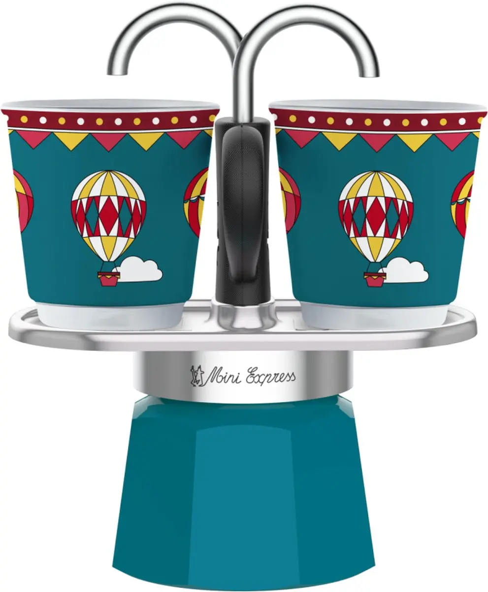 Bialetti Mini Express Winter Wonderland 2 Kops