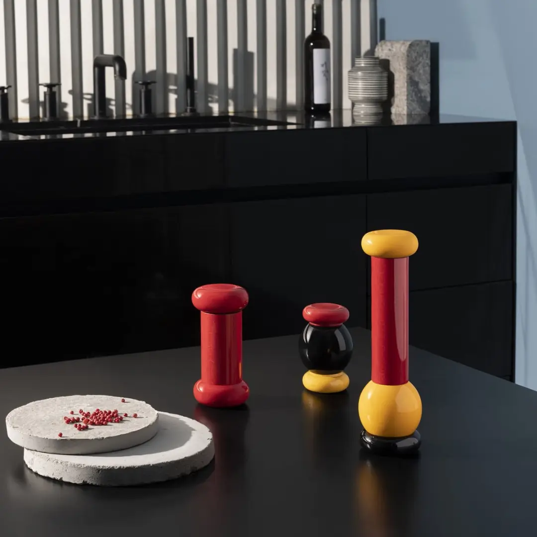 Alessi Twergi Bol Zout-Pepermolen ES18 - Roze