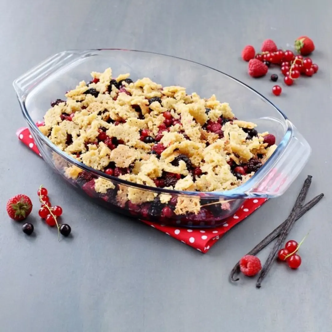 PYREX Let's Share Ovenschaal Ovaal 4L - Transparant