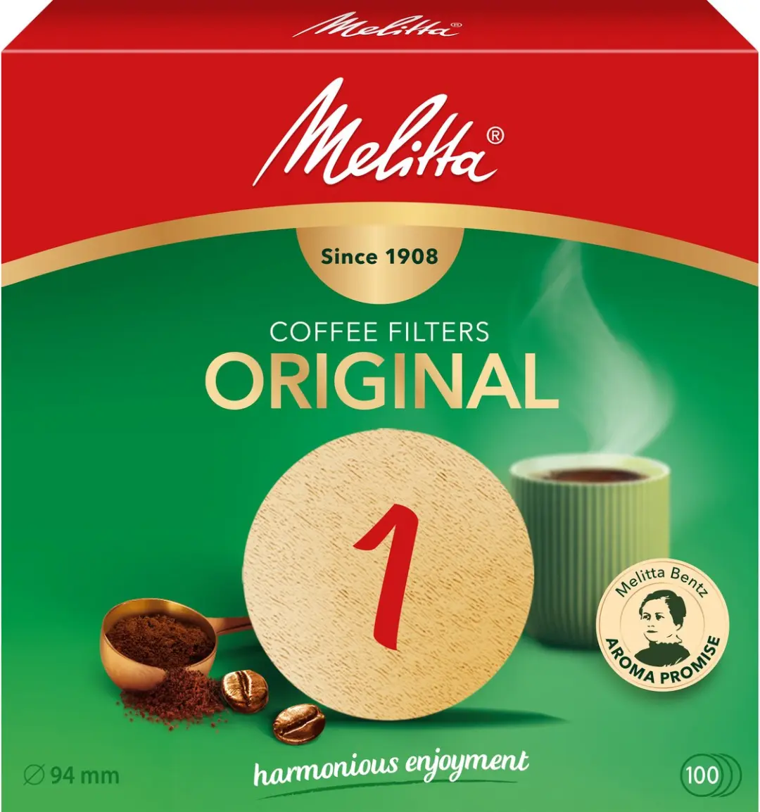 Melitta Original Koffiefilters 94mm