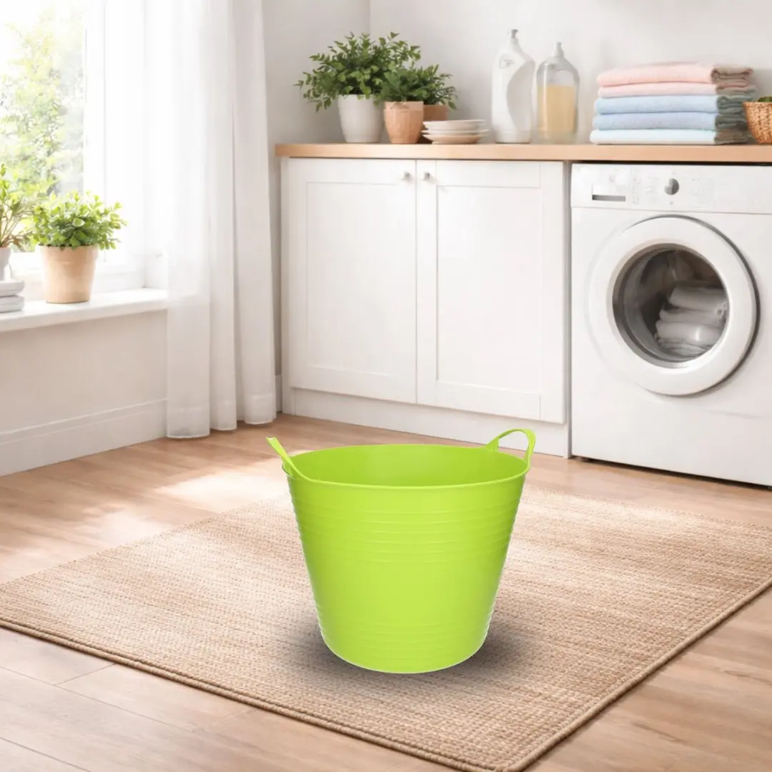 Excellent Houseware Flexibele Emmer Groen 27L