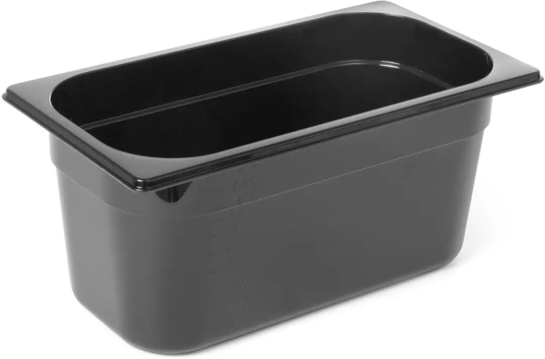 HENDI GN Container 4L - 325x176x100mm Zwart