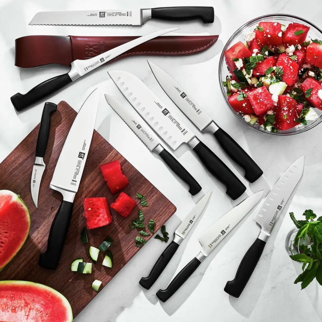 Zwilling TWIN Four Star II Broodmes 20cm - Zwart/Zilver