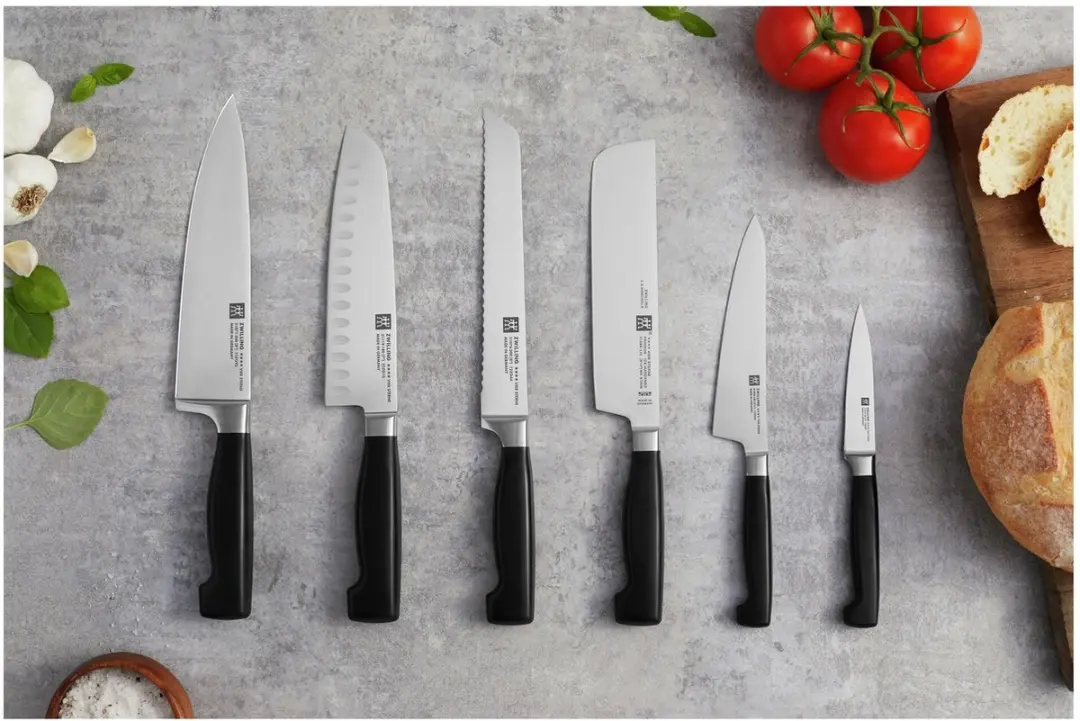 Zwilling TWIN Four Star II Broodmes 20cm - Zwart/Zilver