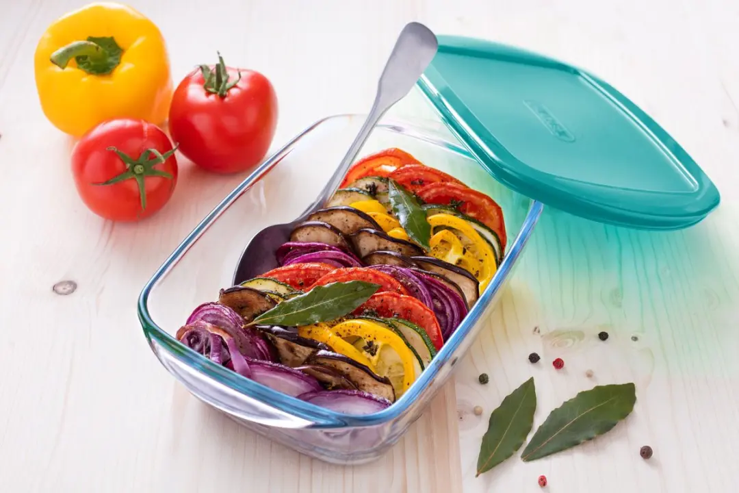 PYREX Cook & Store Schaal Set 3 Stuks - 3x 3,55L - Transparant