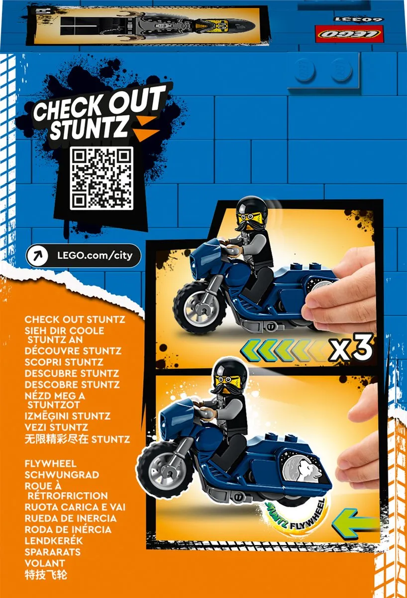 LEGO City Stuntz Touring Stuntmotor 60331