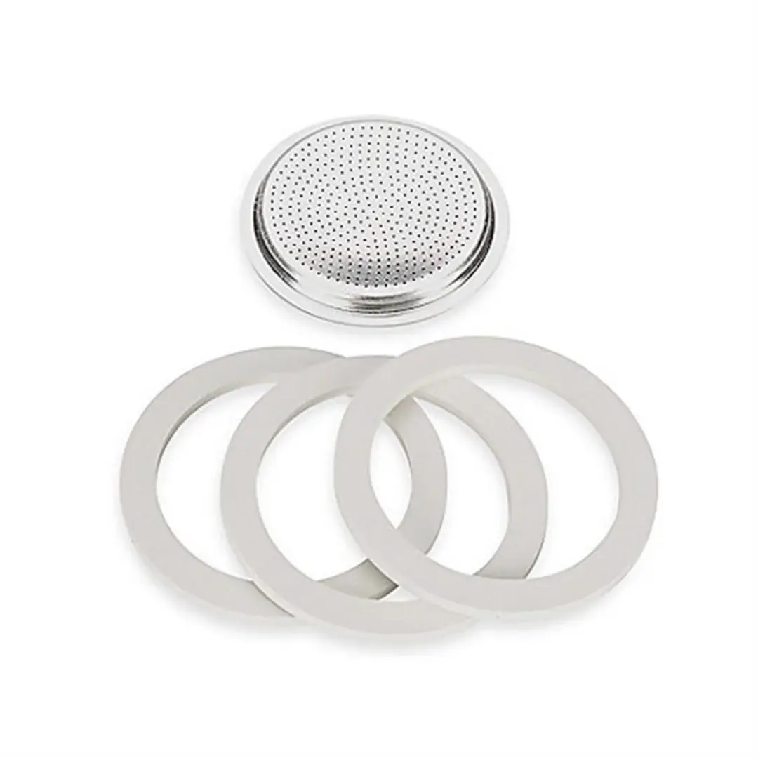 Bialetti Moka Express Filterplaatje + Ringen Set
