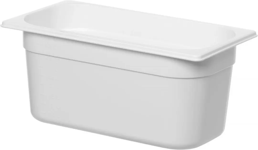 HENDI Gastronormbak 5,7L Wit