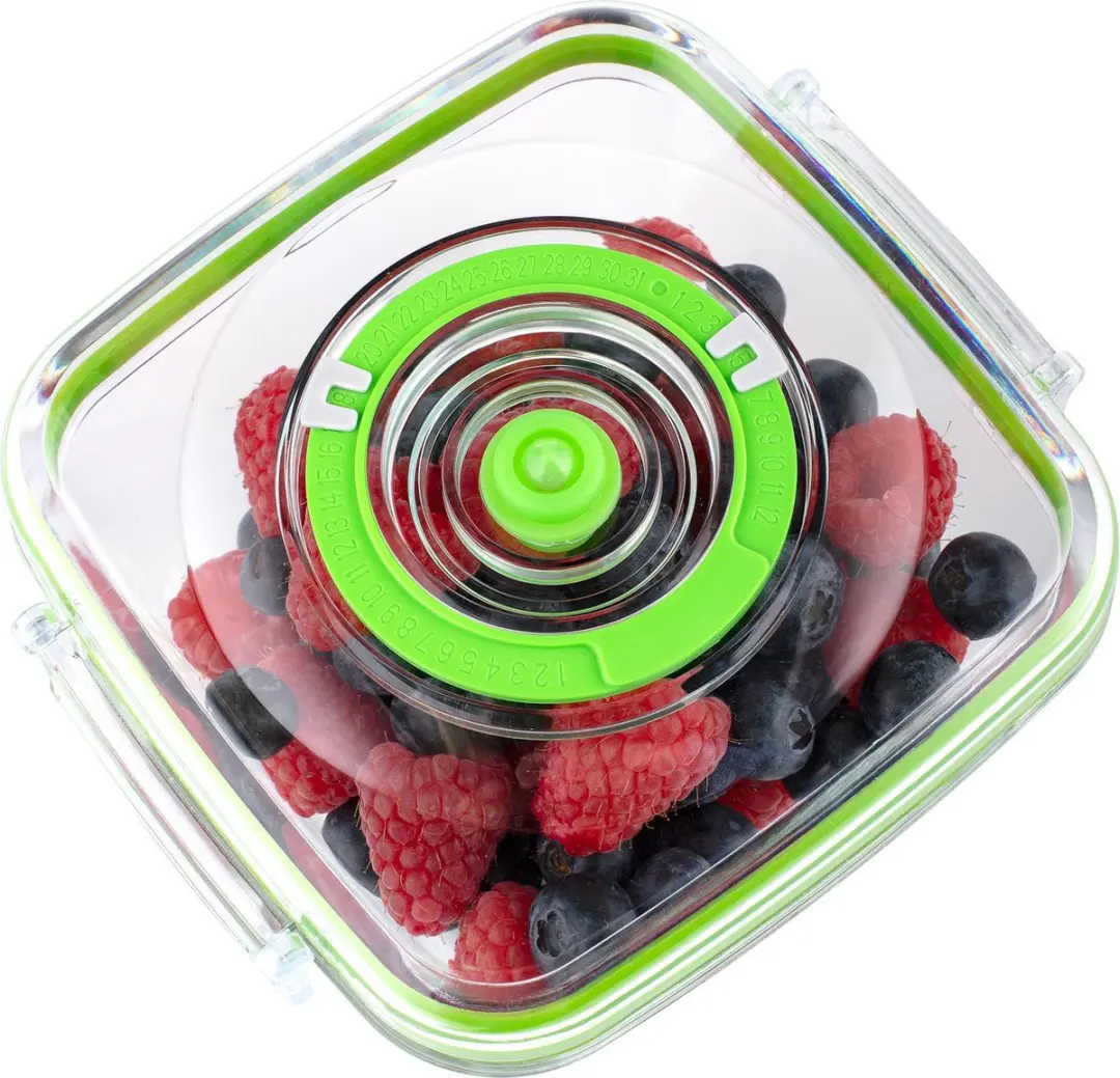 Princess Vershoudbakjes Vacuüm Sealer Set 3-delig - 1.1L - Wit/ Groen - afbeelding 6 van 6