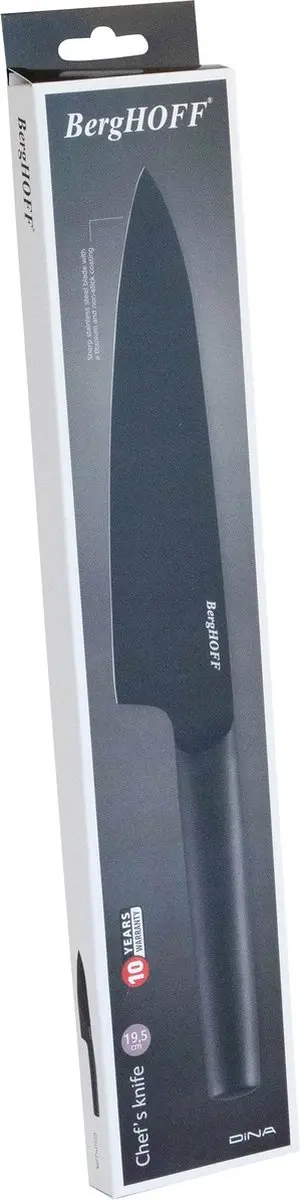 BergHOFF DiNA Koksmes Boron 19cm - Zwart