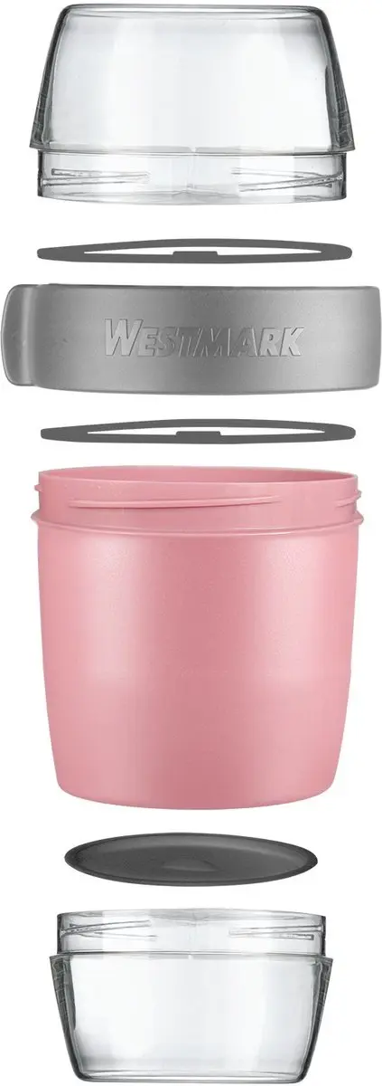Westmark Lunchpot Value Pack TO-GO 5287AO6P - Roze - 1,15L