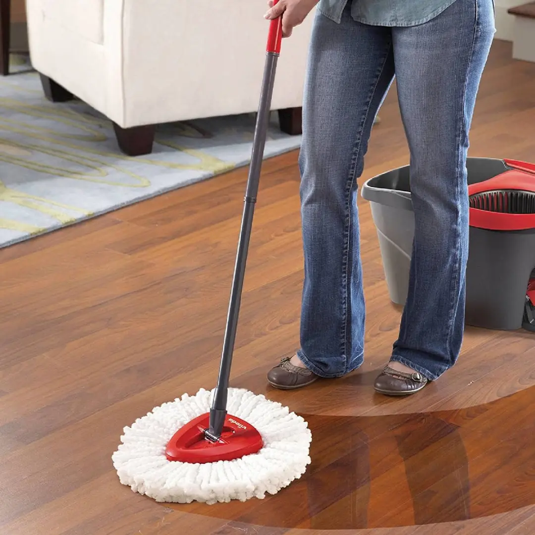 Vileda EasyWring and Clean Emmer & Dweilset 2L - Rood