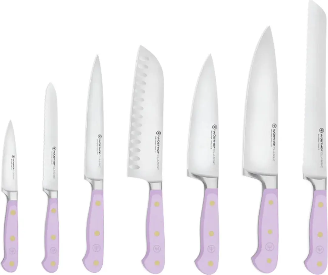 Wusthof Classic Messenblok 7-delig - 8 Stuks - Purple yam